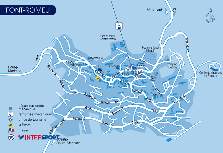INTERSPORT - Télécabine map